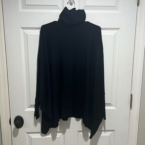 Black Button Sleeve Top